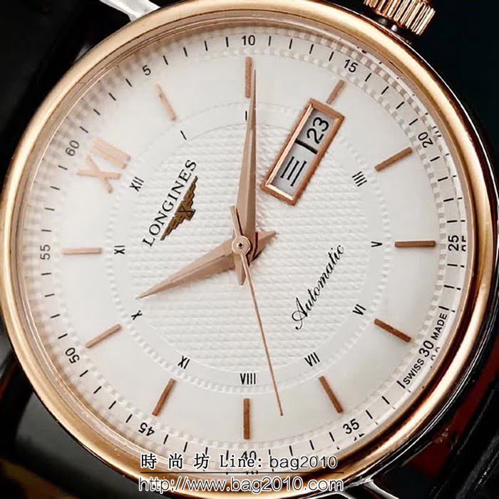 LONGINES浪琴 全自動機械 精品男士腕表 WSS0546